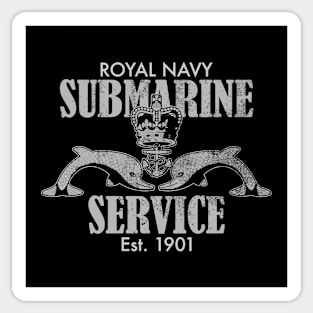 Royal Navy Submarine Service (distressed) Sticker